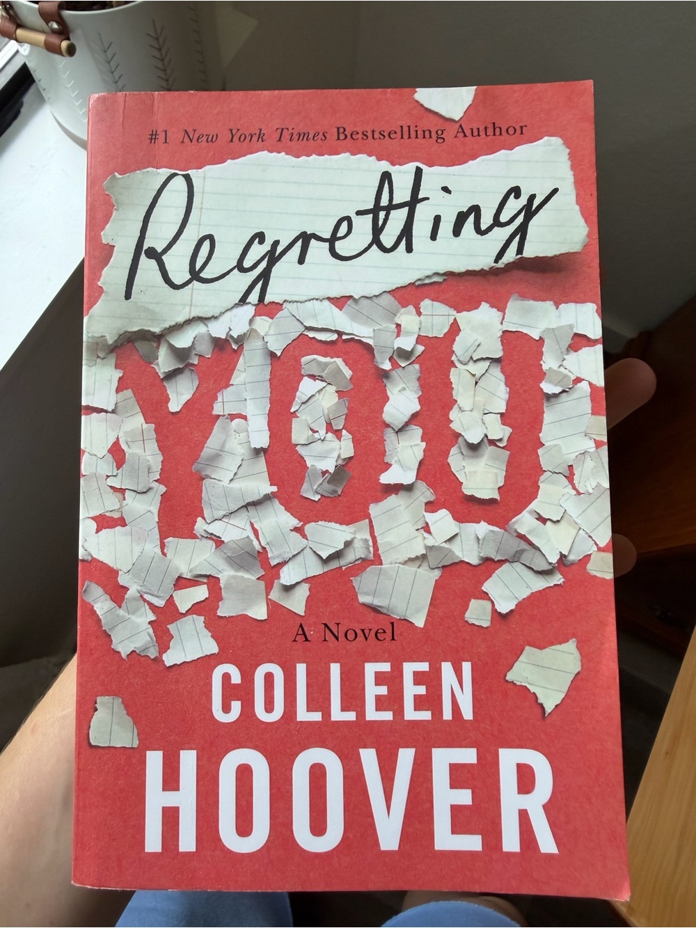 Regretting You by Colleen Hoover - Paperback Novel